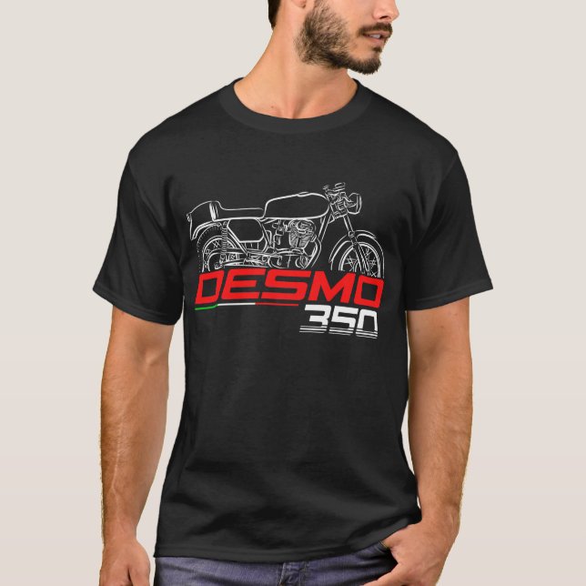 T-shirt Ducati 350 Desmo 1970 (Devant)