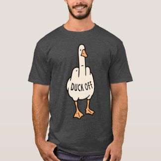 T-shirt Duck Duck avec "DUCK OFF"