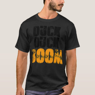 T-shirt Duck Duck Boom noir labrador noir labrador 