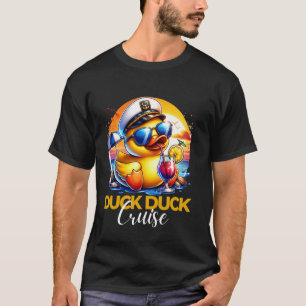 T-shirt Duck Duck Cruise Funny Famille Croisière Correspon