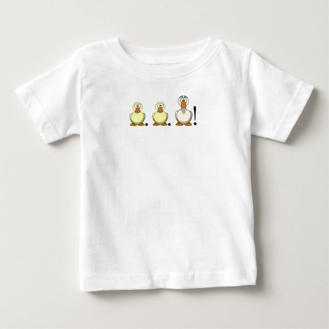 T-shirt Duck Duck Goose Baby (Devant)