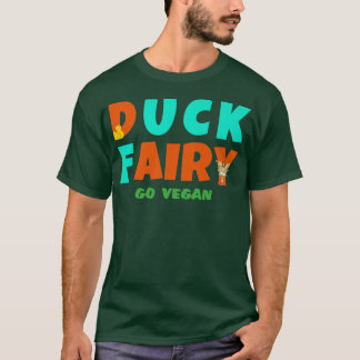 T-shirt DUCK FAIRY go vegan