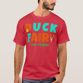 T-shirt DUCK FAIRY go vegan