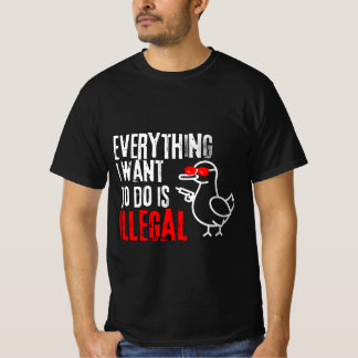 T-shirt Duck Funny