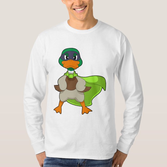 T-shirt Duck Hero Cape (Devant)