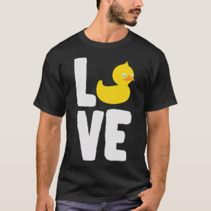 T-shirt Duck Love Duckling Ducky Bird Bird Bird Animaux do