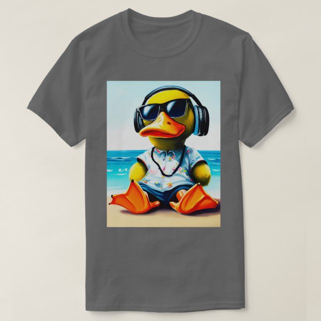 T-shirt Duck love été (Design devant)