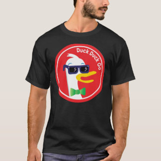 T-shirt Duckduckgo Sunglasses Icon Logo  