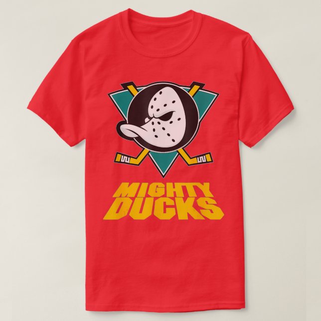 T-shirt Ducks Arts Puissant D'Anaheim Hockey Sports Amateu (Design devant)