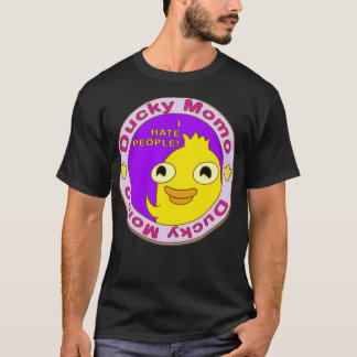 T-shirt Ducky Momo Je déteste les gens