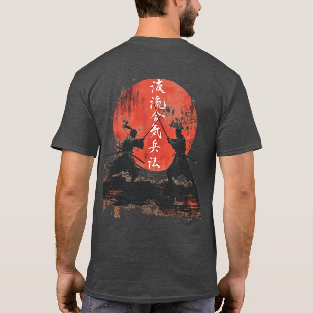 T-shirt Dueling Samurai (Dos)