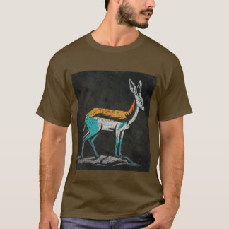 T-shirt duiker stylisé