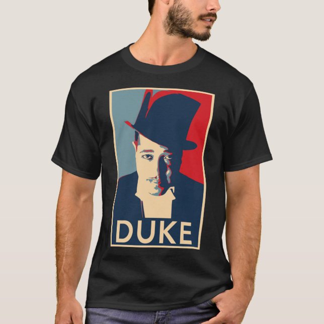 T-shirt Duke Ellington [Piano] - Grandes chansons de jazz (Devant)