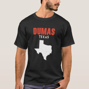 T-shirt Dumas Texas USA State America Travel Texas