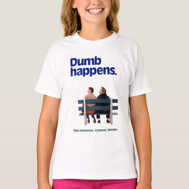 T-shirt Dumb and Dumber | Des imperfections (Devant)