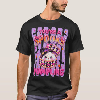 T-shirt Dumpling Halloween Mignon Kawaii Drôles de Dumplin