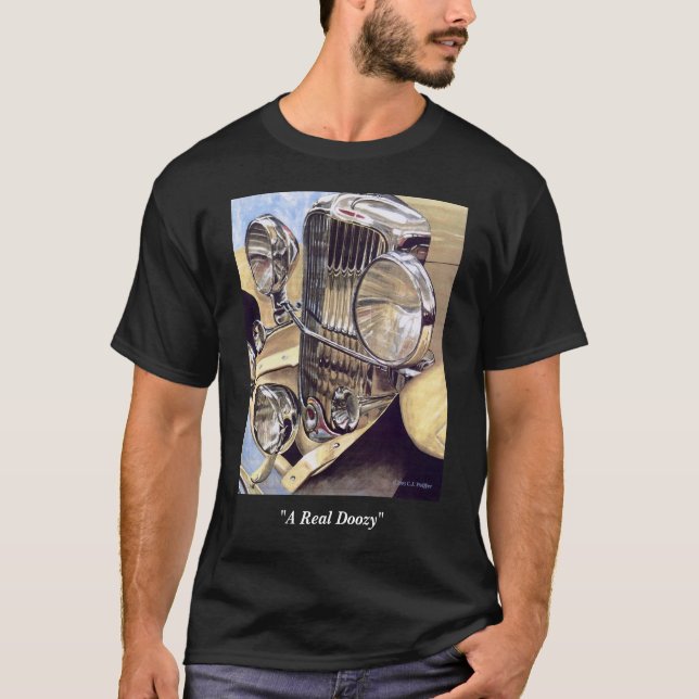 T-shirt "D'un vrai obscurité Doozy" (Devant)
