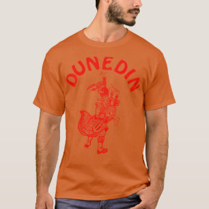 T-shirt Dunedin Nouvelle-Zélande Retro Souvenir touristiqu