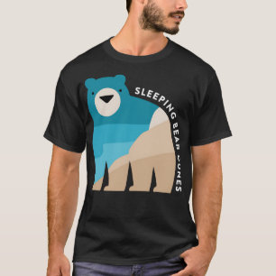 T-shirt Dunes de l'ours couché Michigan National Park Souv