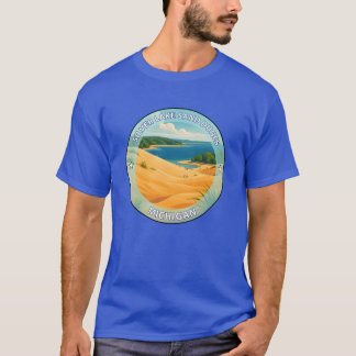 T-shirt Dunes de sable de Silver Lake Michigan