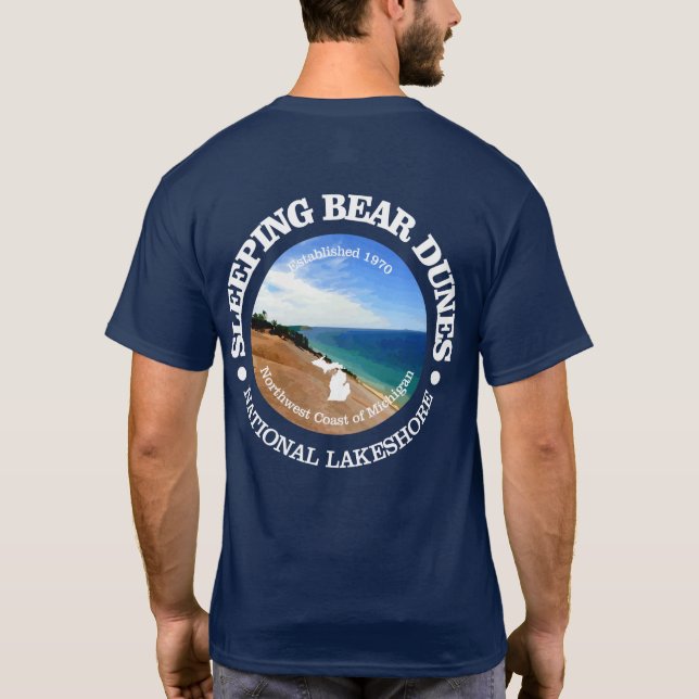 T-shirt Dunes Des Ours Qui Dormissent (Dos)