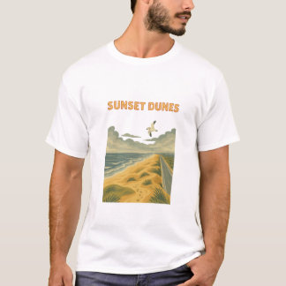 T-shirt Dunes Sunset