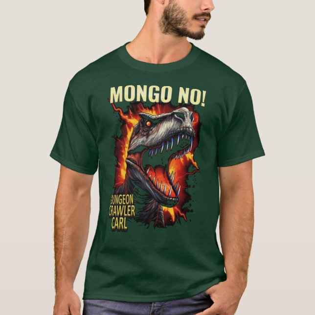 T-shirt Dungeon Crawler Carl Mongo No Premium (Devant)