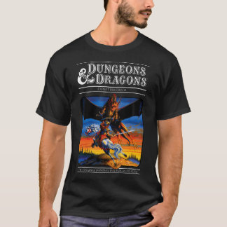 T-shirt Dungeons Dragons Vintage Expert Rulebook