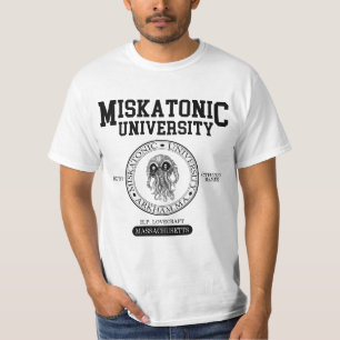T-shirt d'université de Miskatonic