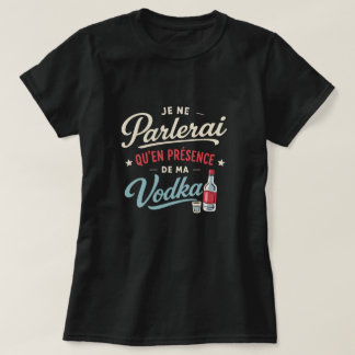 T-Shirt Dunkle Vodka
