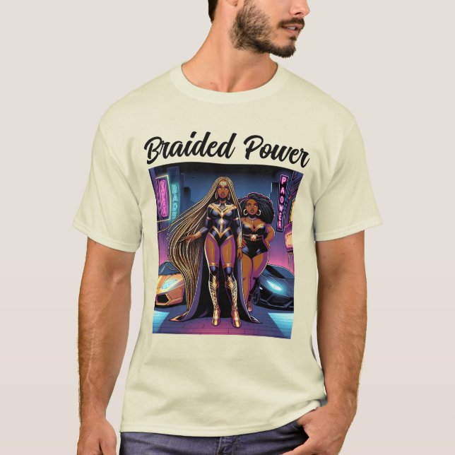 T-shirt Duo Superhero (Devant)