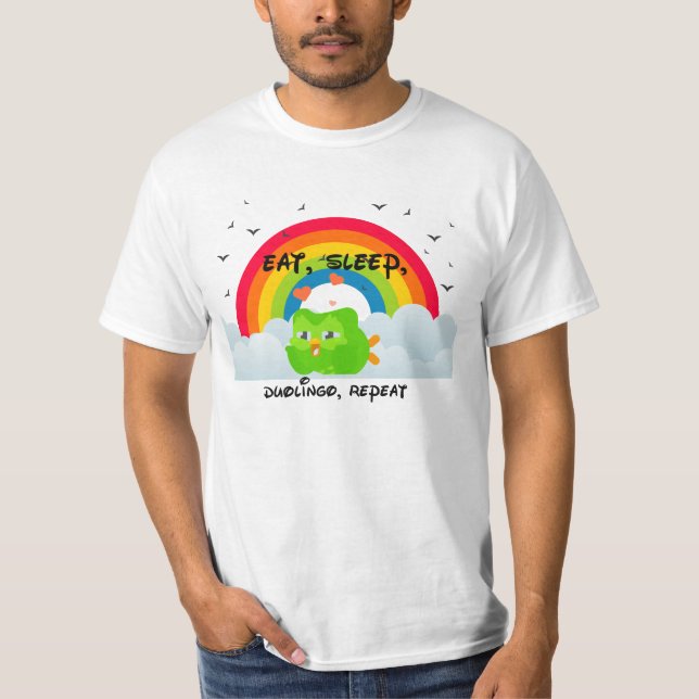 T-shirt duolingo (Devant)