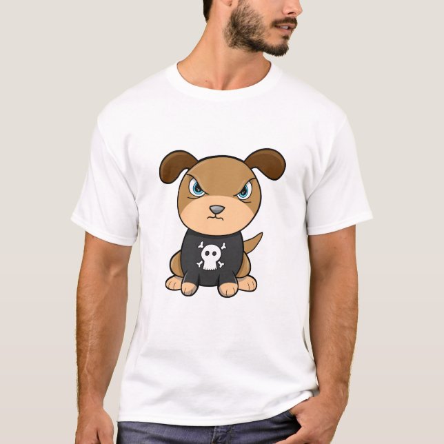 T-shirt dur de chiot (Devant)