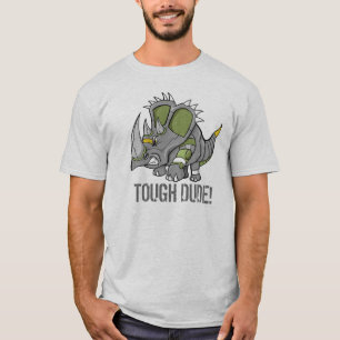 T-shirt dur de type de dinosaure de Triceratops de