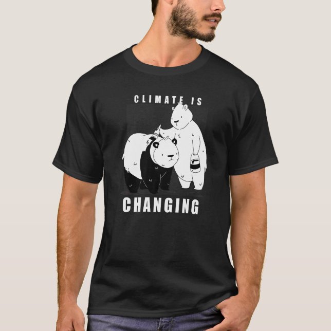 T-shirt Durabilité du climat (Devant)