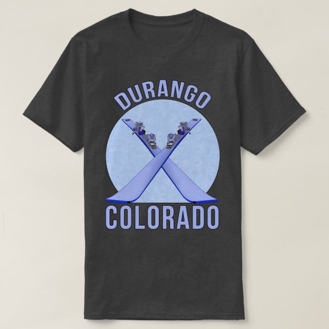 T-shirt Durango Colorado (Design devant)