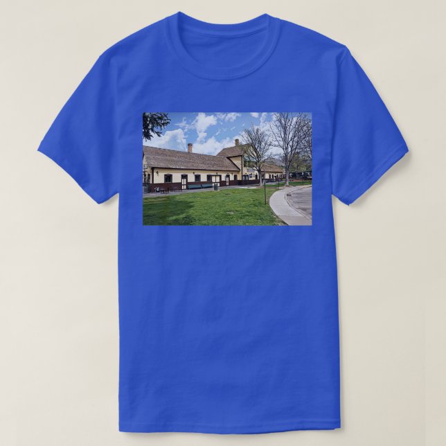T-shirt Durango Et Silverton Railroad Depot (Design devant)