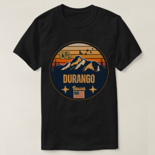 T-shirt Durango, Iowa, États-Unis