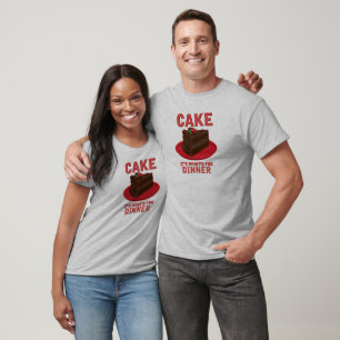 T-shirt Durcissez, il est ce qui est pour le dîner