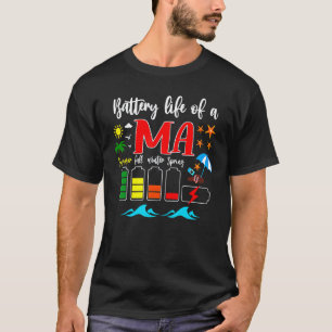 T-shirt Durée De Vie De La Batterie D'Un Hôpital Certifié