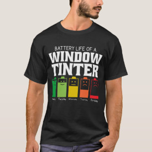 T-shirt Durée de vie de la batterie d'un teinturier de vit