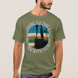 T-shirt Durer et revenir avec Honneur Missionnaire LDS