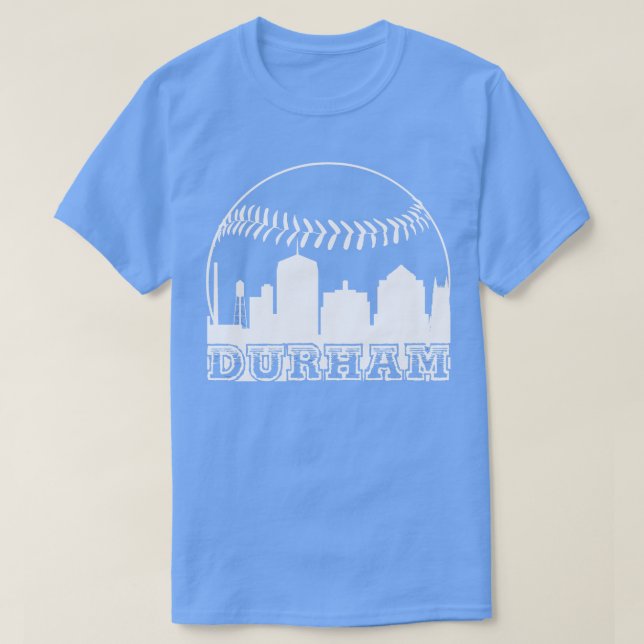 T-shirt Durham NC Baseball Town (Design devant)