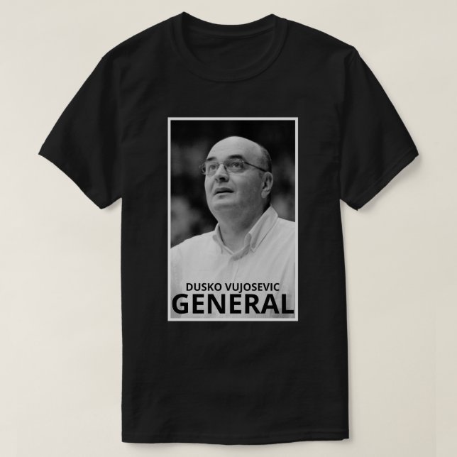 T-shirt Dusko Vujosevic Général (Design devant)
