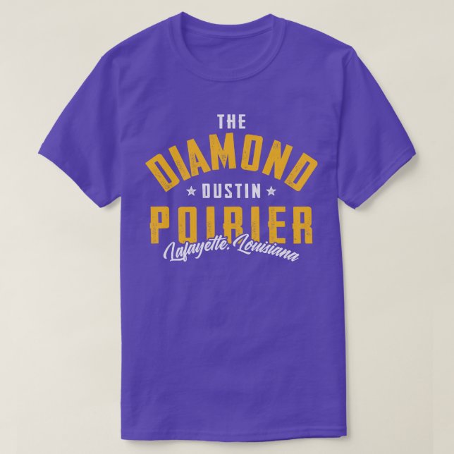 T-shirt Dustin Poirier Le Diamant (Design devant)