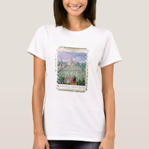 T-shirt Dutch Garden, 1650 (w/c on paper)