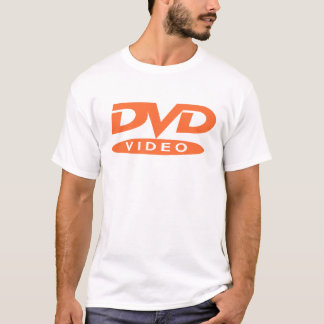 T-shirt DVD Video Orange Logo - Men