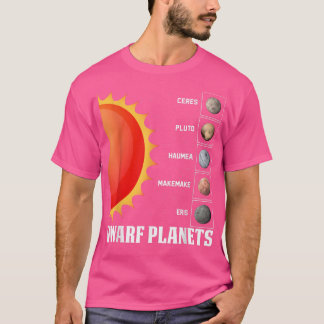 T-shirt Dwarf Planets Space Explorer Astronaut Astronomer