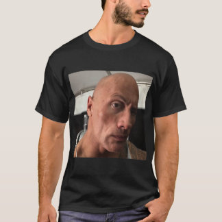 T-shirt Dwayne The Rock Johnson sourcils levée mème Classi