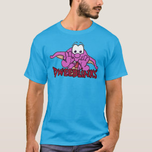 T-shirt Dweeblinks   Visage idiot